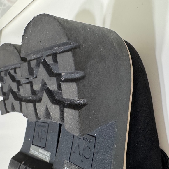 Dolce Vita Black Suede Loafers - Picture 10 of 14